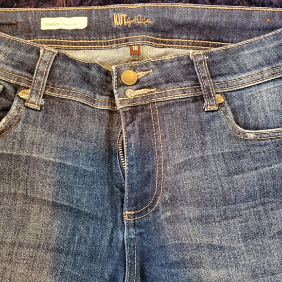 KUT Jean Rolled Capris - Picture 3 of 10